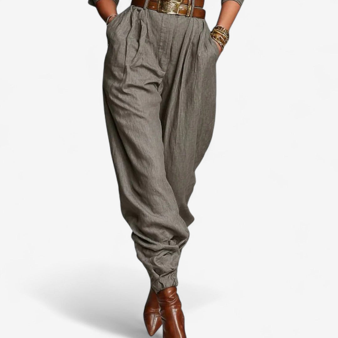 NADINE | TAILORED BELTED JUMPSUIT
