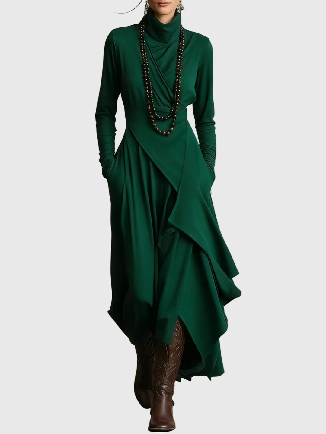 Stella | Maxi Pleated Dress