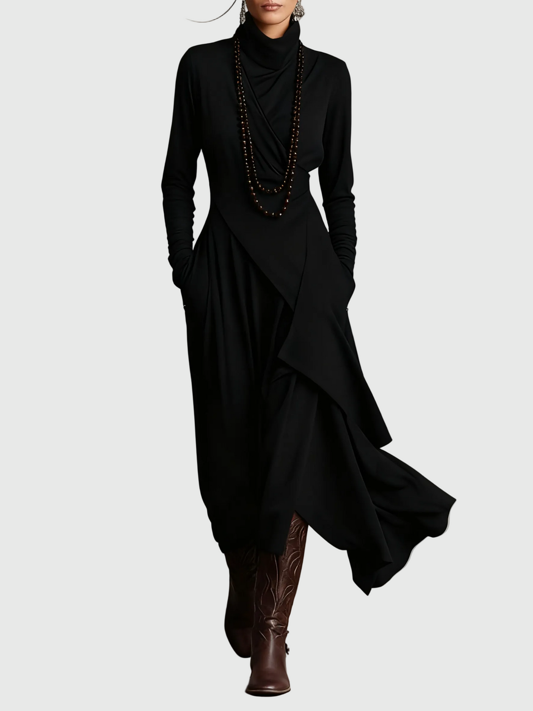 Stella | Maxi Pleated Dress