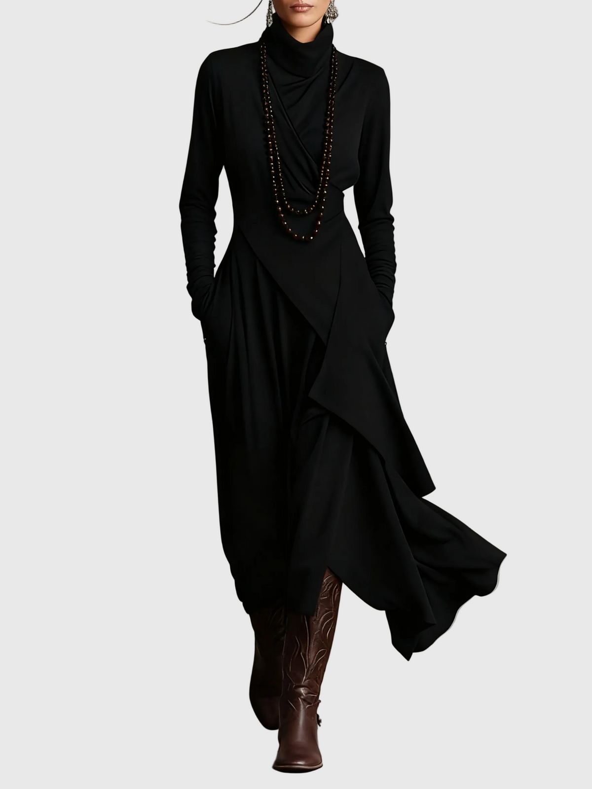 Stella | Maxi Pleated Dress