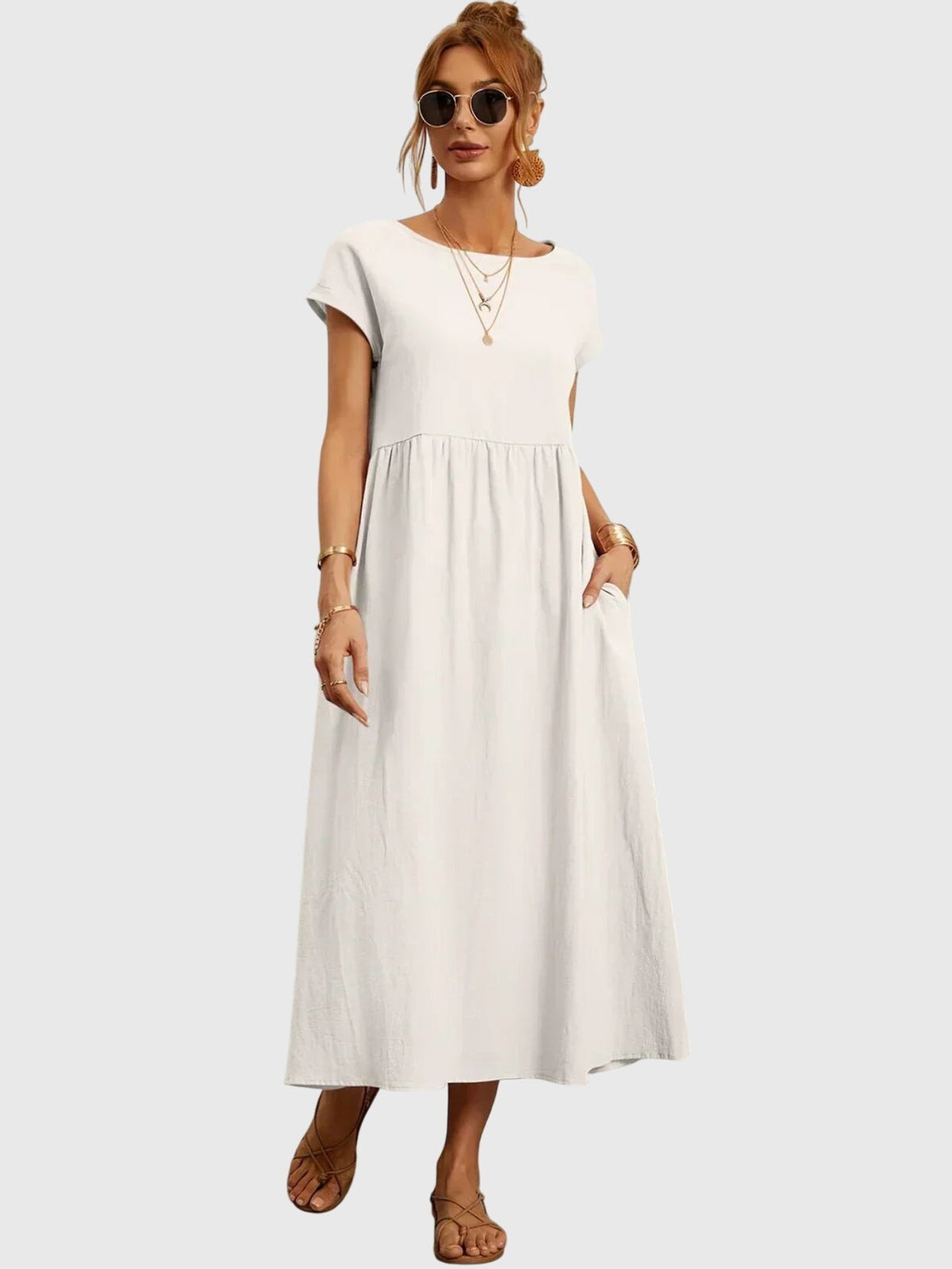 GISELLE | RELAXED POCKET DRESS