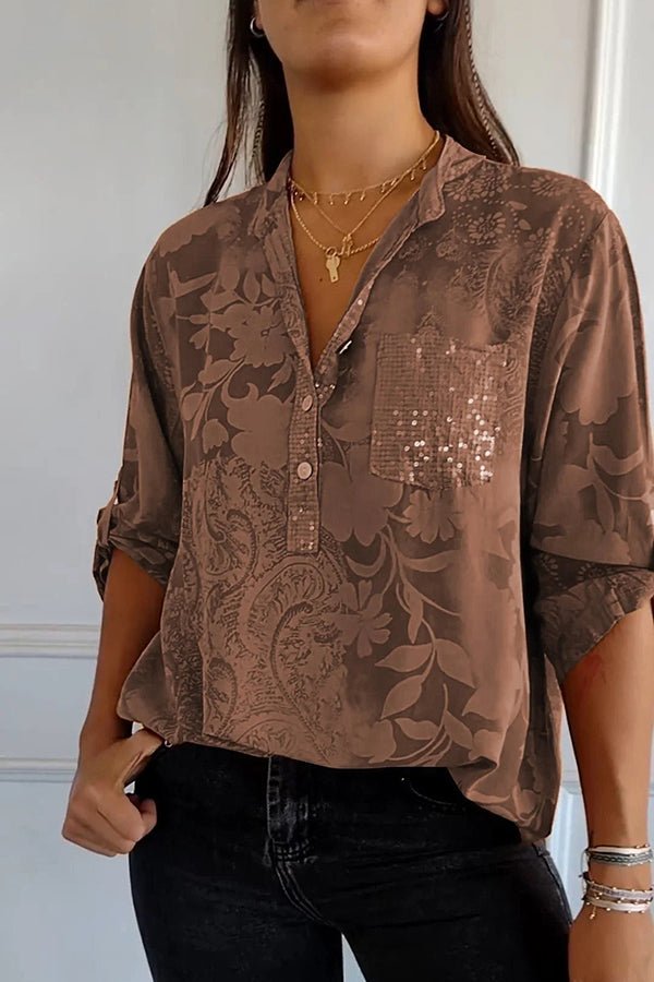 Grace | Elegant Sequin Top