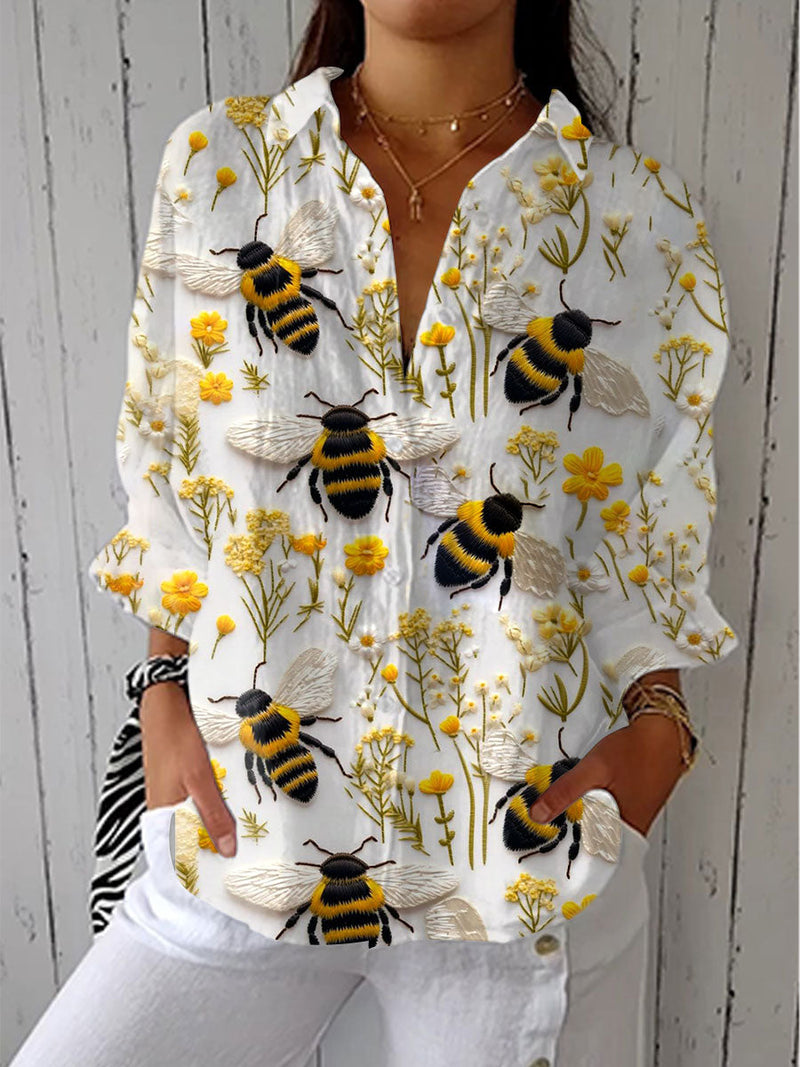 Isabelle | Golden Bee Blouse