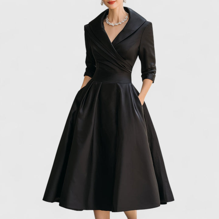 MADELINE | WRAP MIDI DRESS