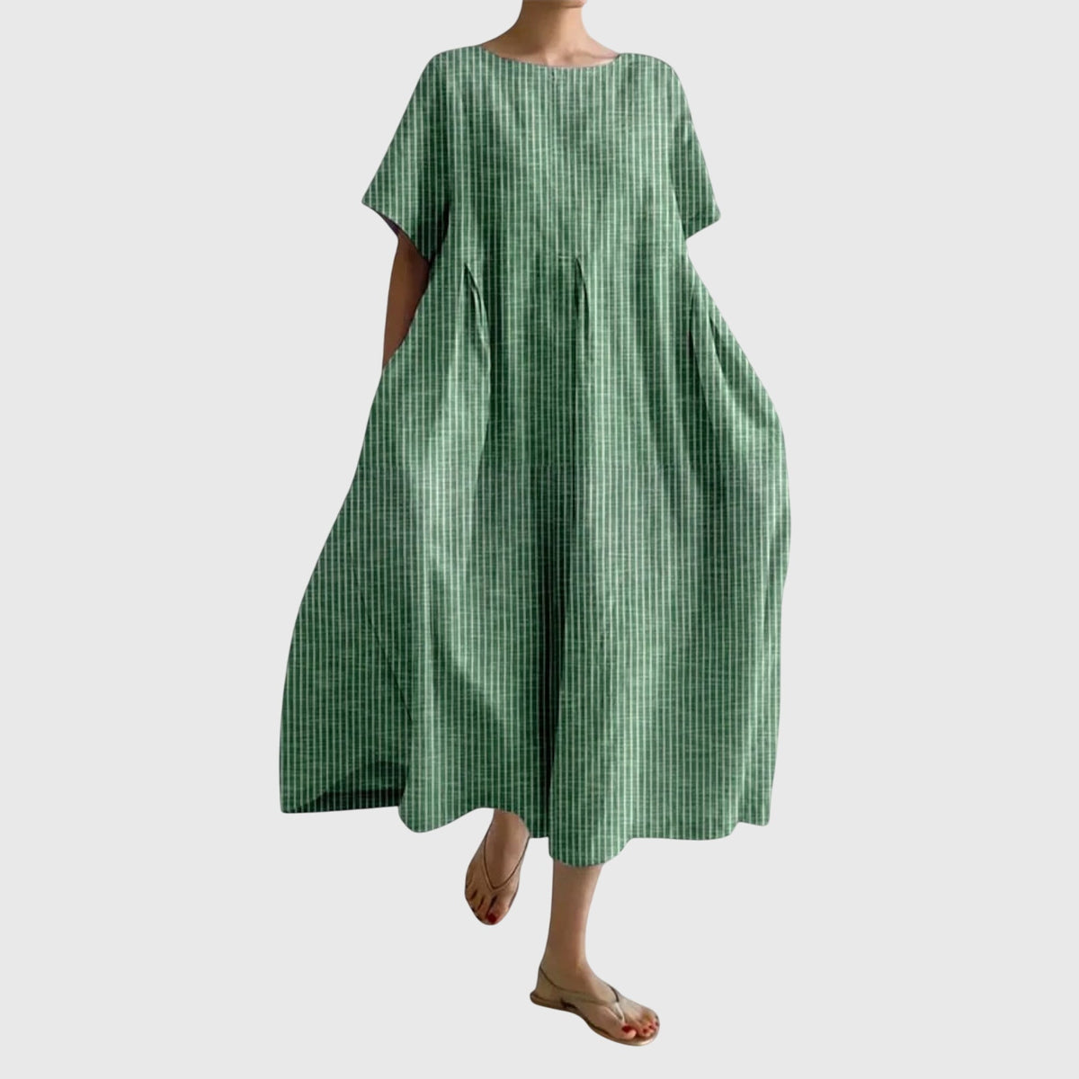 ISABELL | VERTICAL STRIPE DRESS
