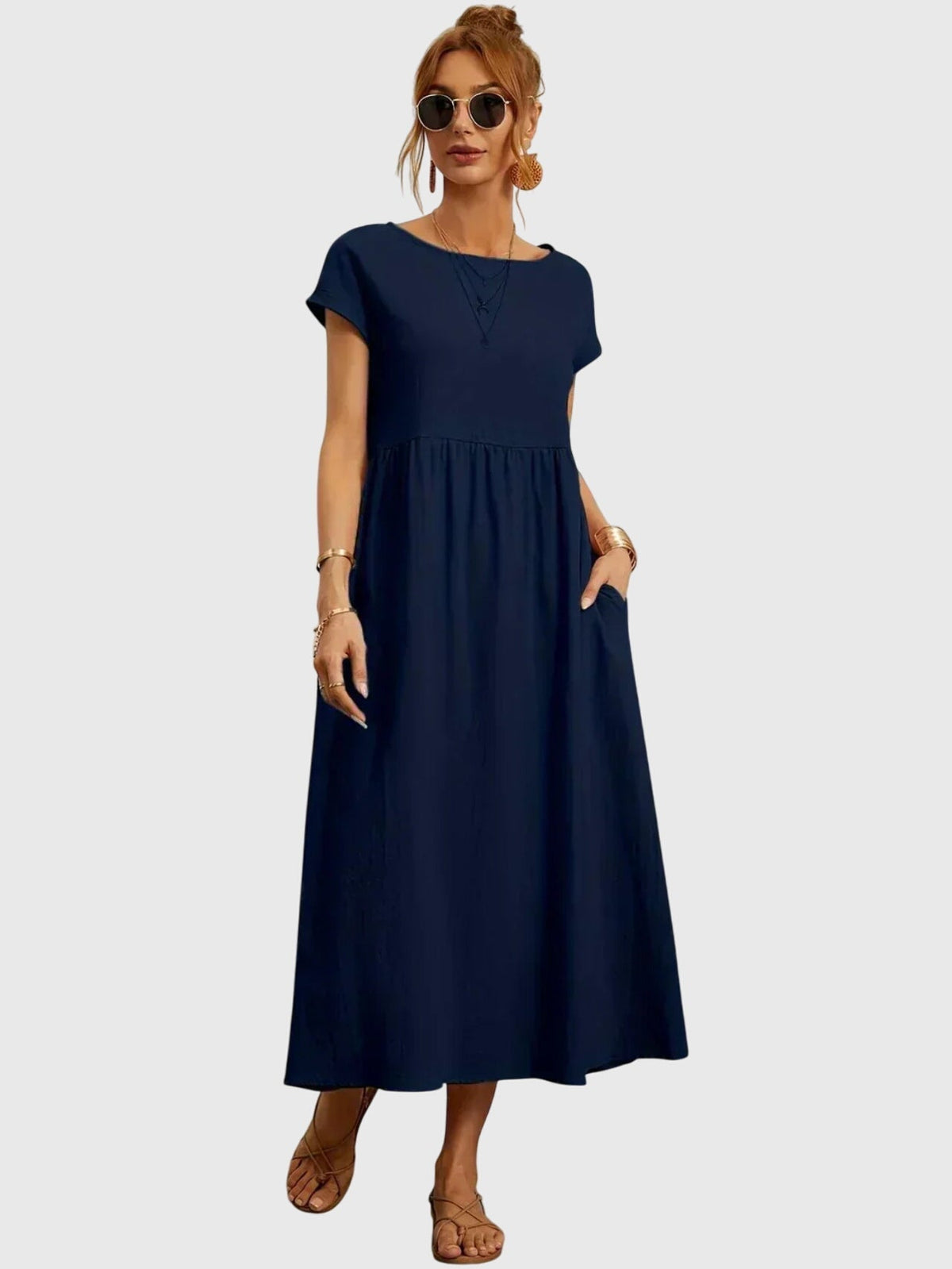 GISELLE | RELAXED POCKET DRESS
