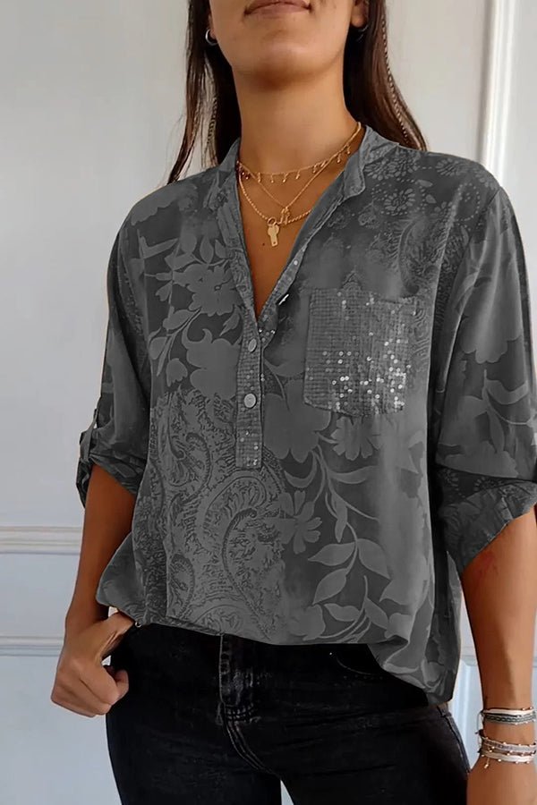 Grace | Elegant Sequin Top