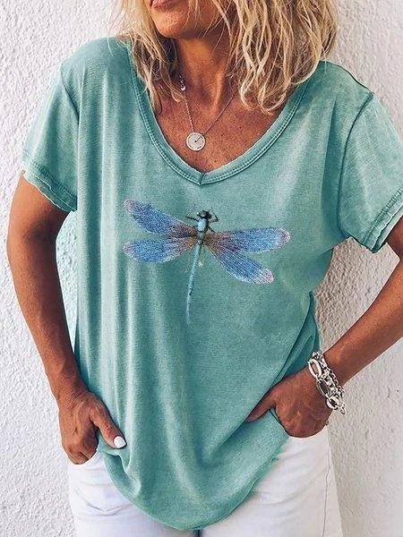 Samantha | V-Neck Tee