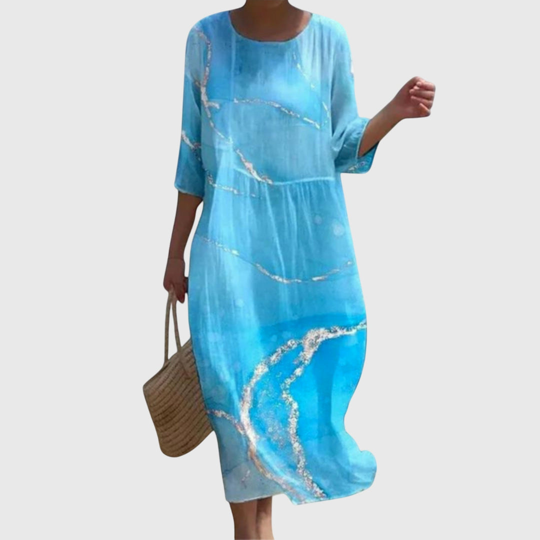 Victoria | Stylish Floral Maxi Dress