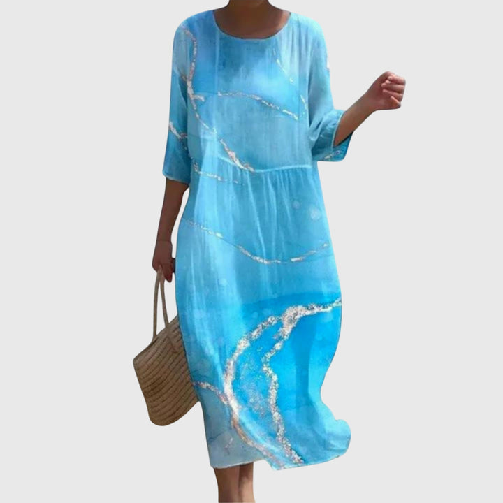 Evelyn | Stylish Floral Maxi Dress