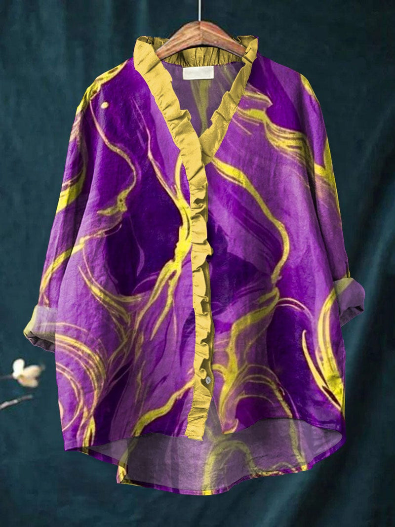 Madison | Spiral Print Blouse
