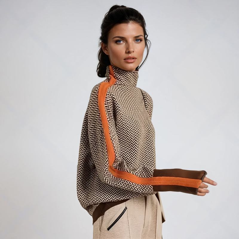 Lucia | High-Neck Sweater