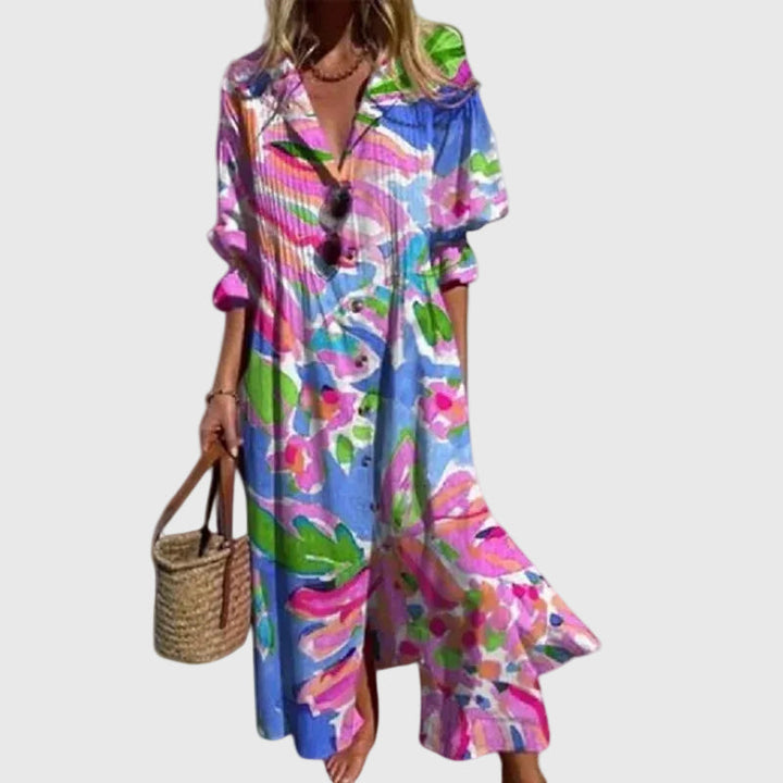 Madison | Elegant Bohemian Maxi Dress
