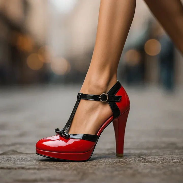 Riley BOW-TIE HEELS