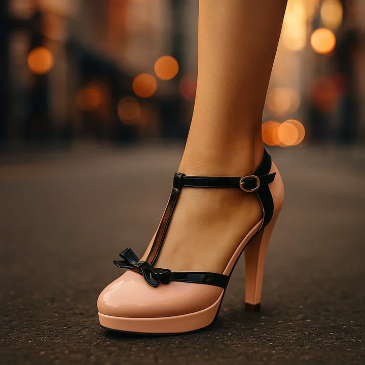 Riley BOW-TIE HEELS