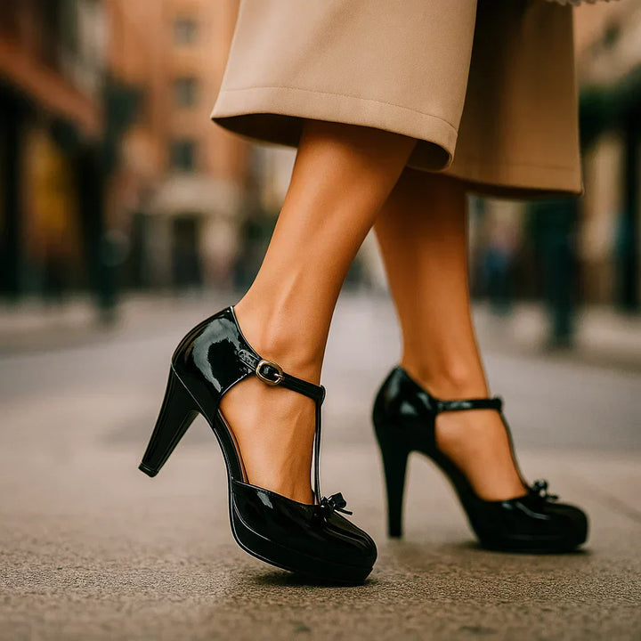 Riley BOW-TIE HEELS