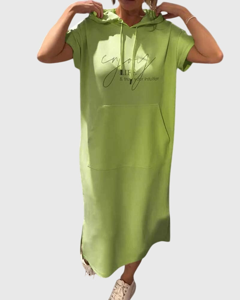 MARLOWE | EFFORTLESS HOODIE DRESS