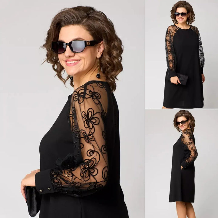 HELENA | FEMININE DRAPE MIDI DRESS