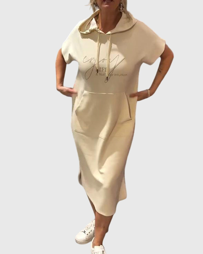 MARLOWE | EFFORTLESS HOODIE DRESS