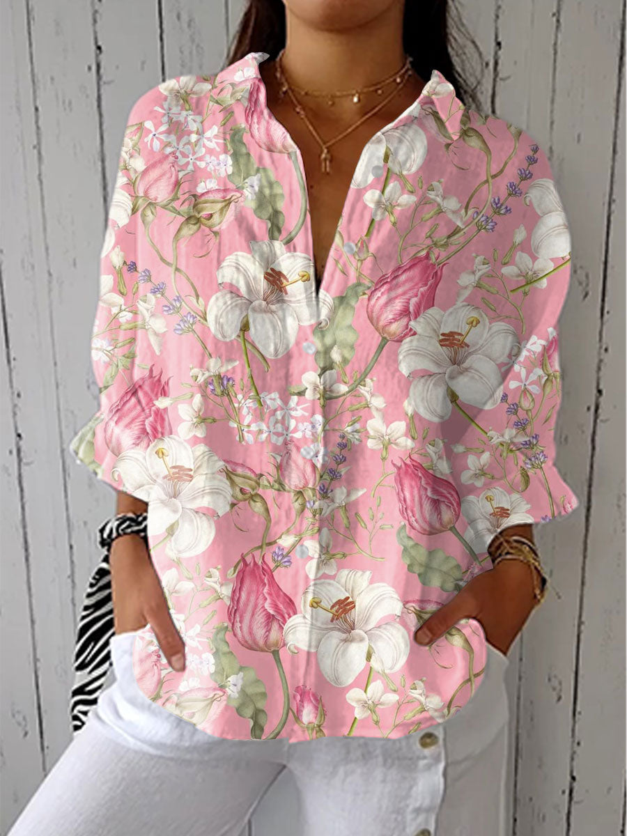 Mira | Elegant Bloom Blouse
