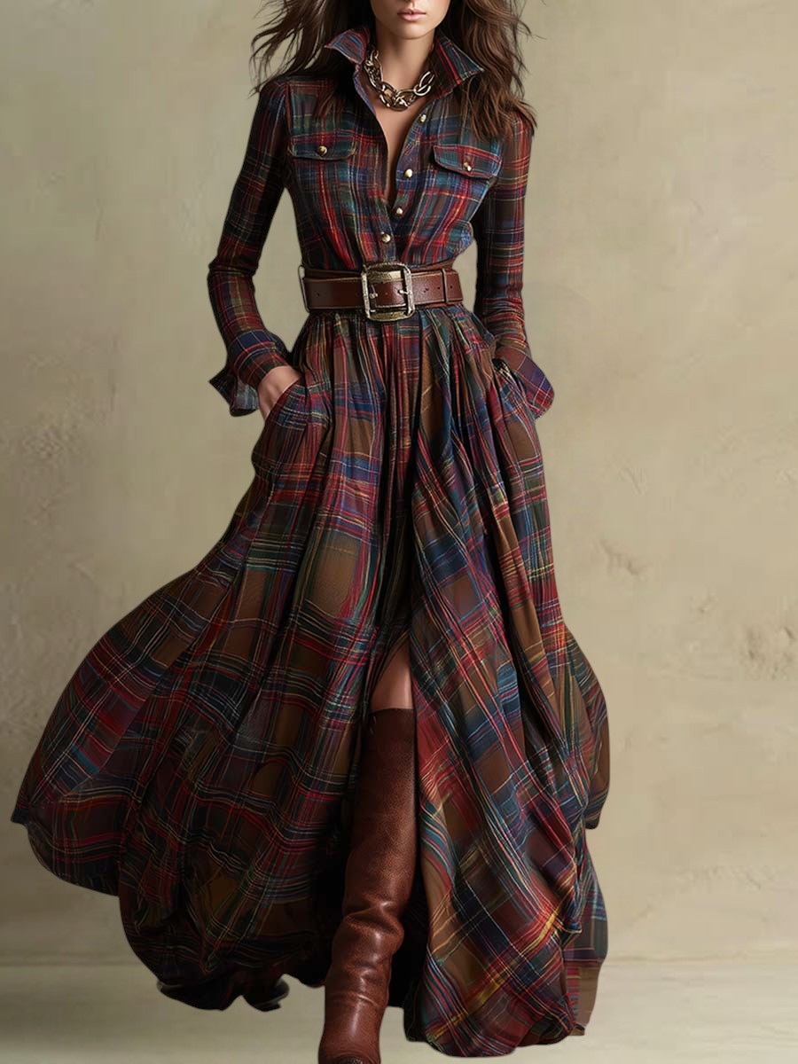 Mireline | Classic Button-Up Shirt Dress