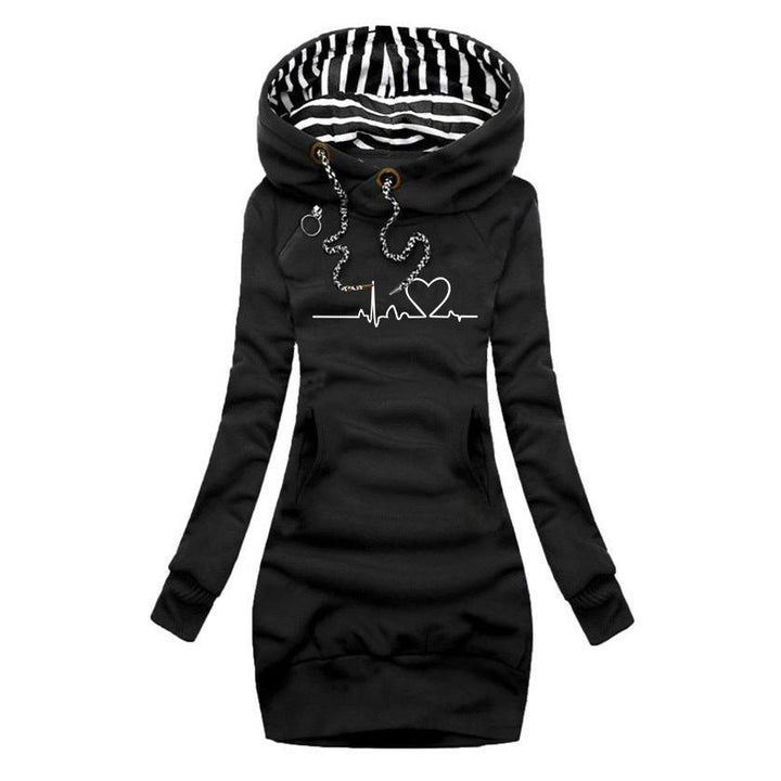 CRISTINA | HEARTBEAT SWEATER DRESS