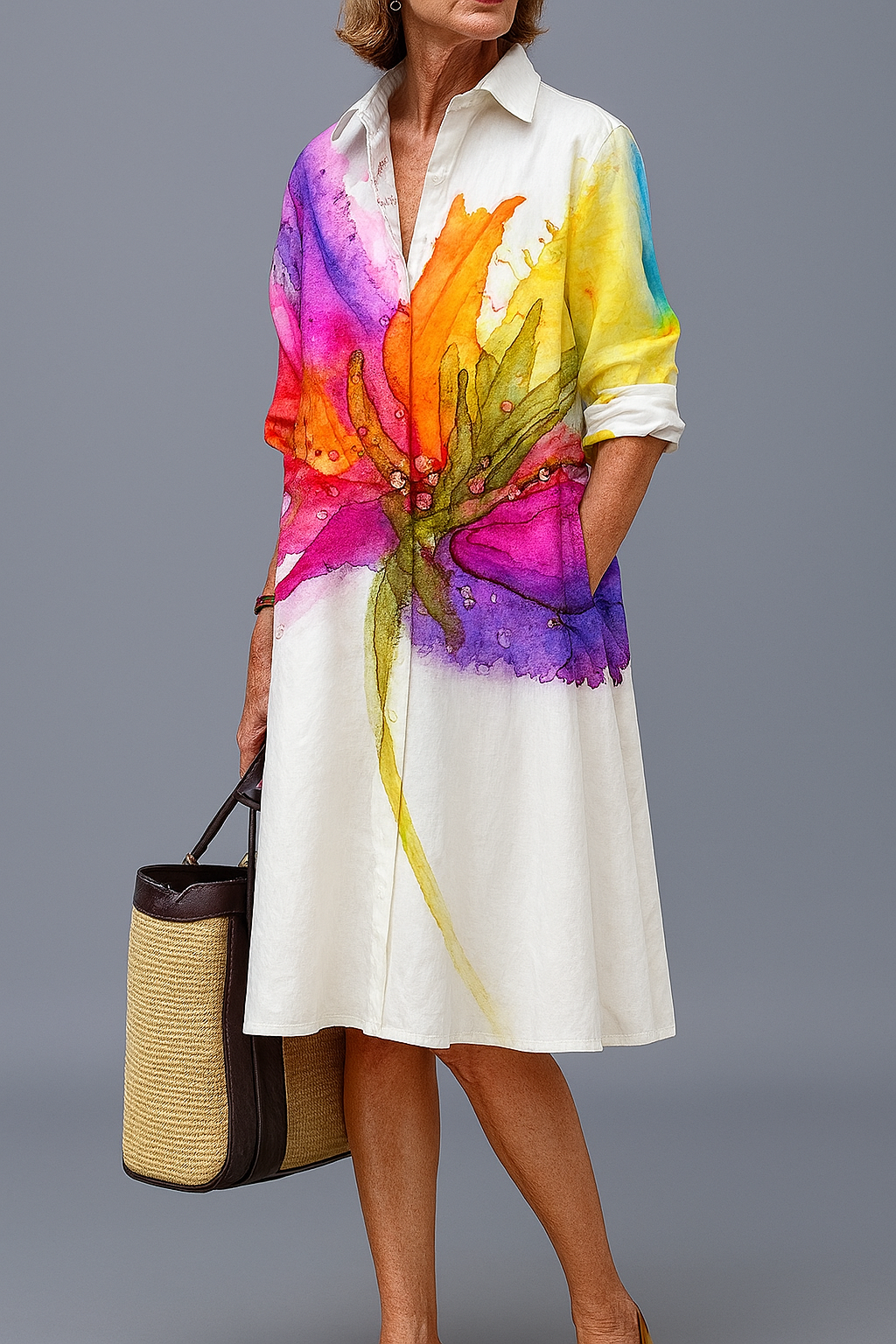 Abigail | Elegant Midi Dress