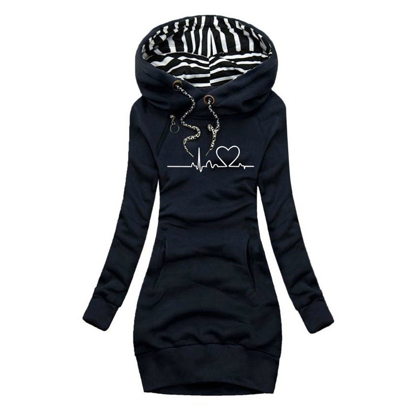 CRISTINA | HEARTBEAT SWEATER DRESS