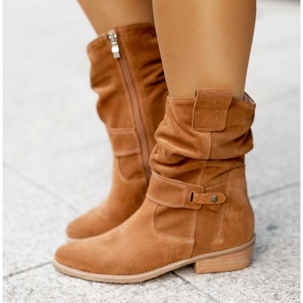 Madison - Leather-Style Boots