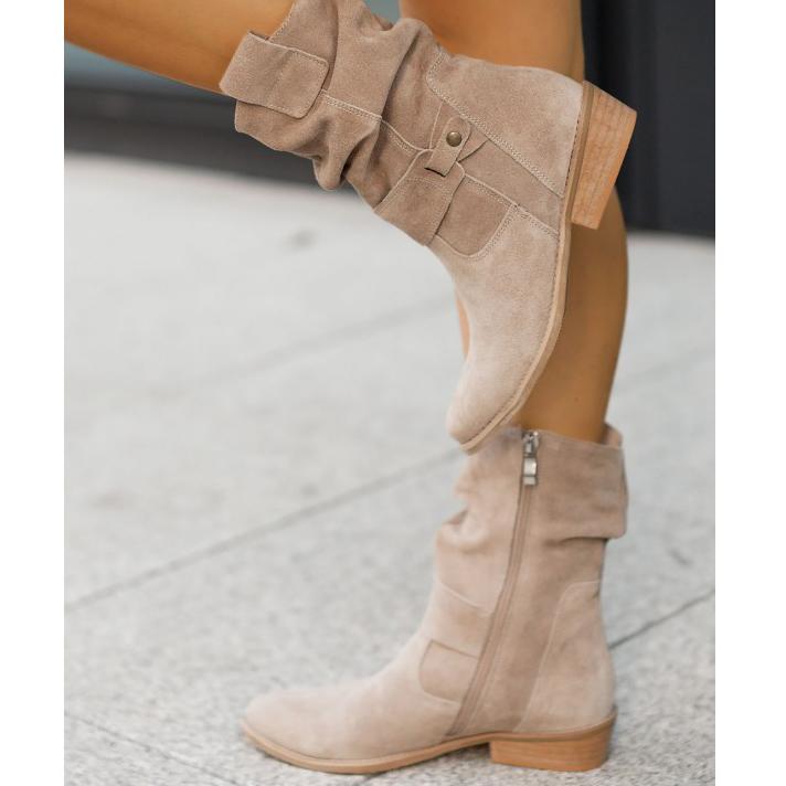 Madison - Leather-Style Boots