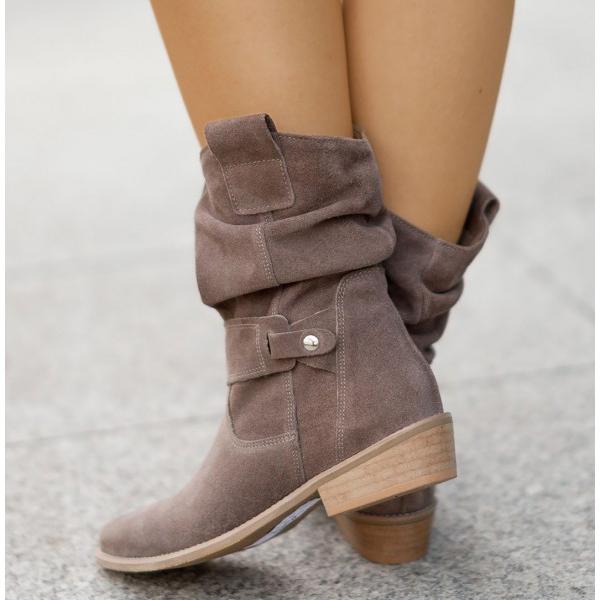 Madison - Leather-Style Boots