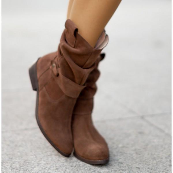 Madison - Leather-Style Boots