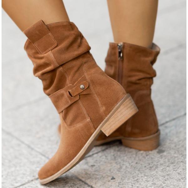 Madison - Leather-Style Boots