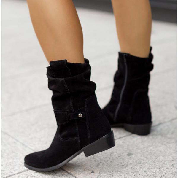 Madison - Leather-Style Boots