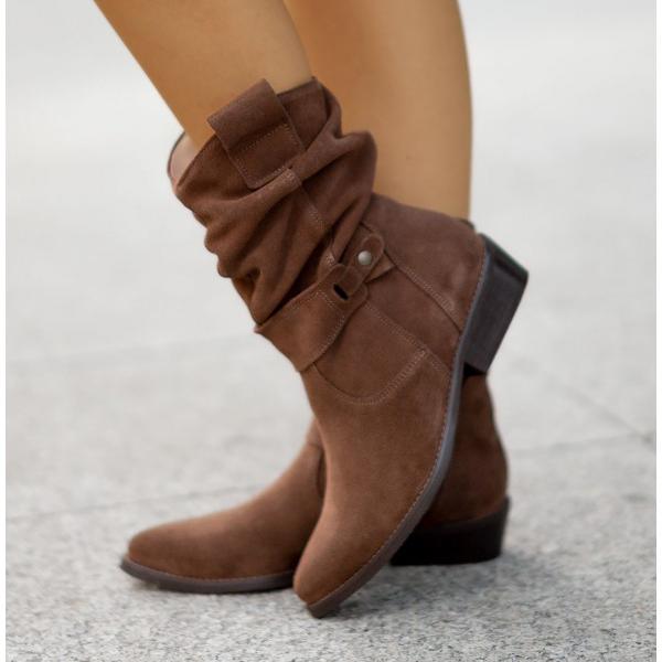 Madison - Leather-Style Boots