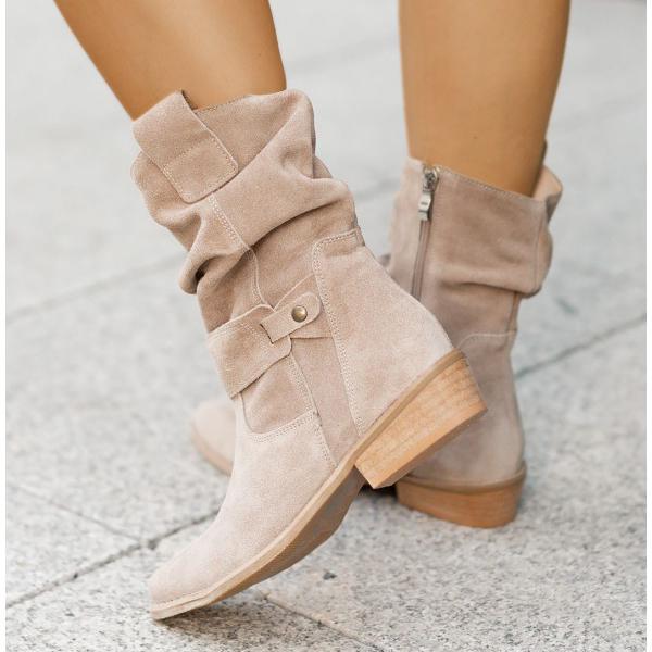 Madison - Leather-Style Boots