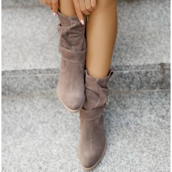 Madison - Leather-Style Boots