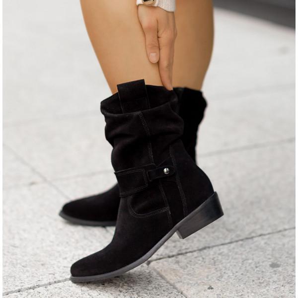 Madison - Leather-Style Boots