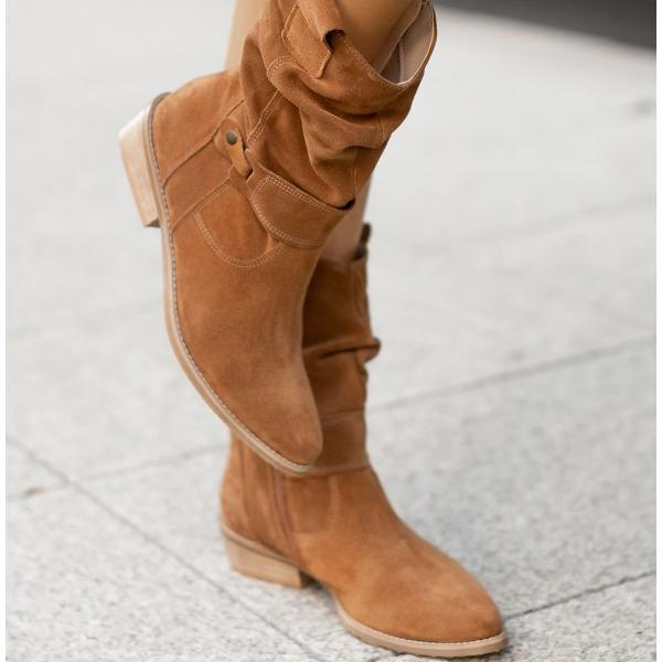 Madison - Leather-Style Boots