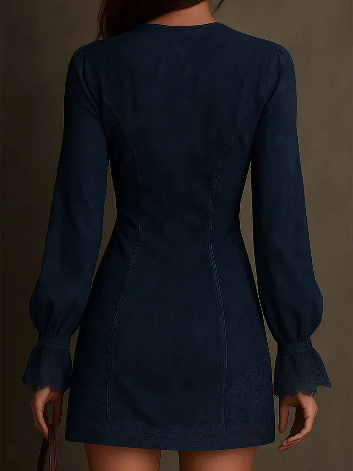 Morgan | Suede Mini Dress
