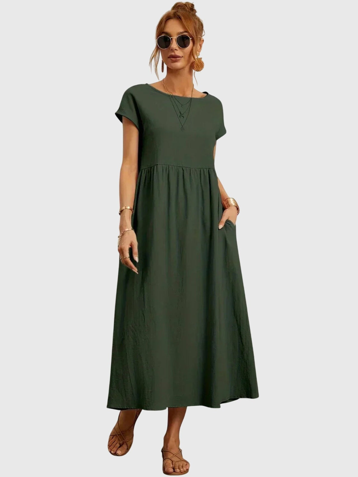 GISELLE | RELAXED POCKET DRESS