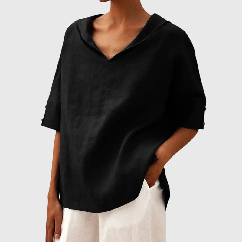 Natalie | Blouse - Black