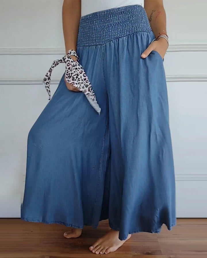 Leora - Comfy Wide-Leg Trousers