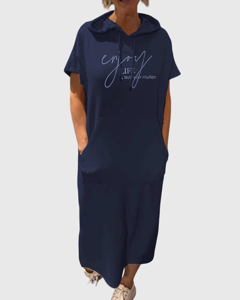 MARLOWE | EFFORTLESS HOODIE DRESS