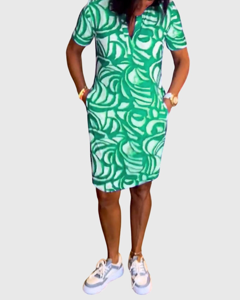ELLE | EFFORTLESS A-LINE DRESS