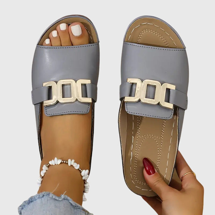 Olivia | Comfy Buckle Sandals