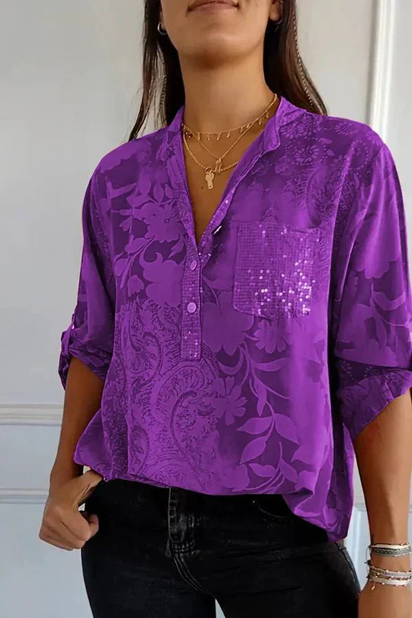 Grace | Elegant Sequin Top