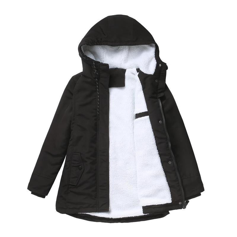 HELEN | QUILTED HOODED COAT