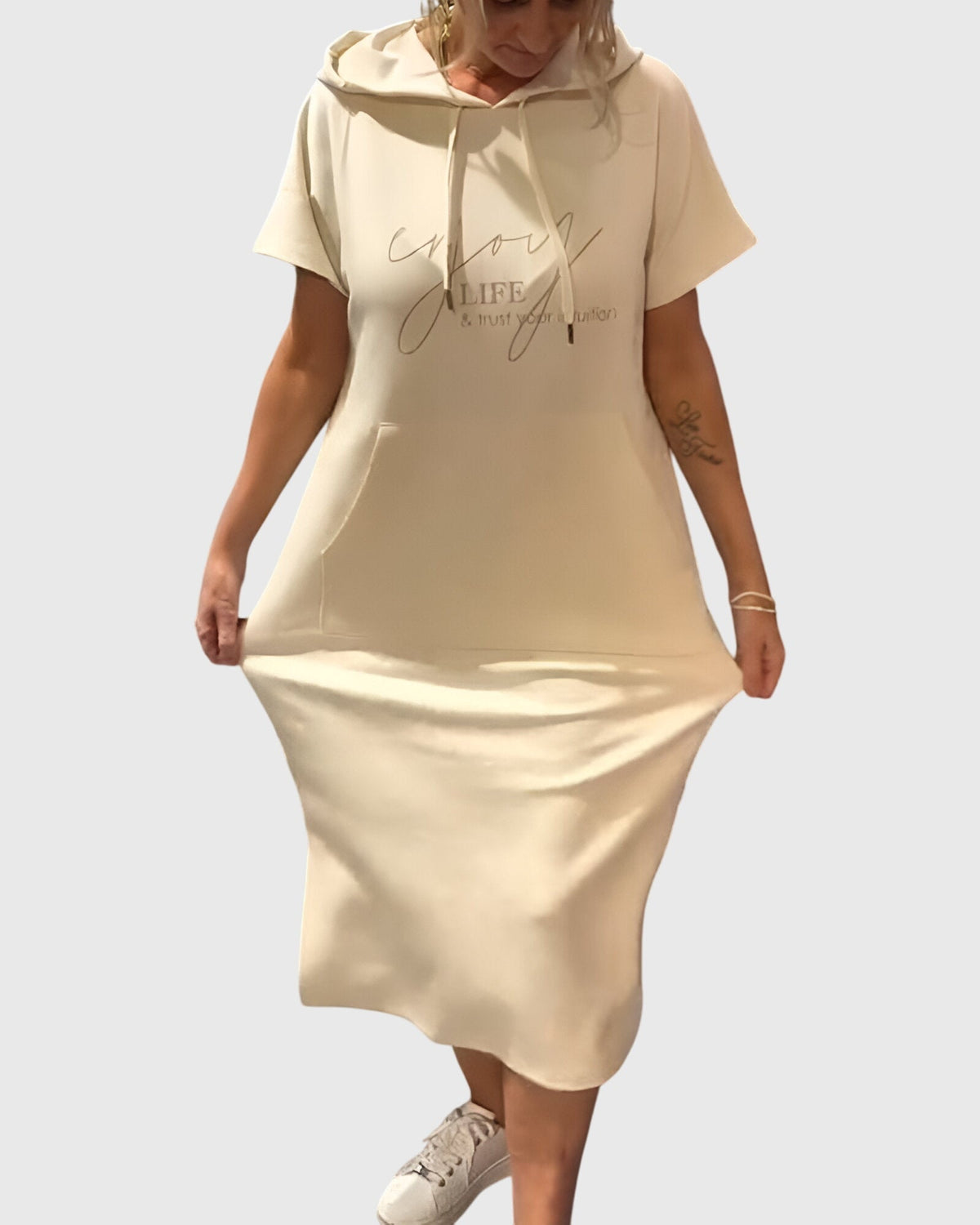 MARLOWE | EFFORTLESS HOODIE DRESS