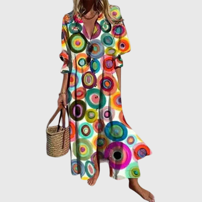 Madison | Elegant Bohemian Maxi Dress